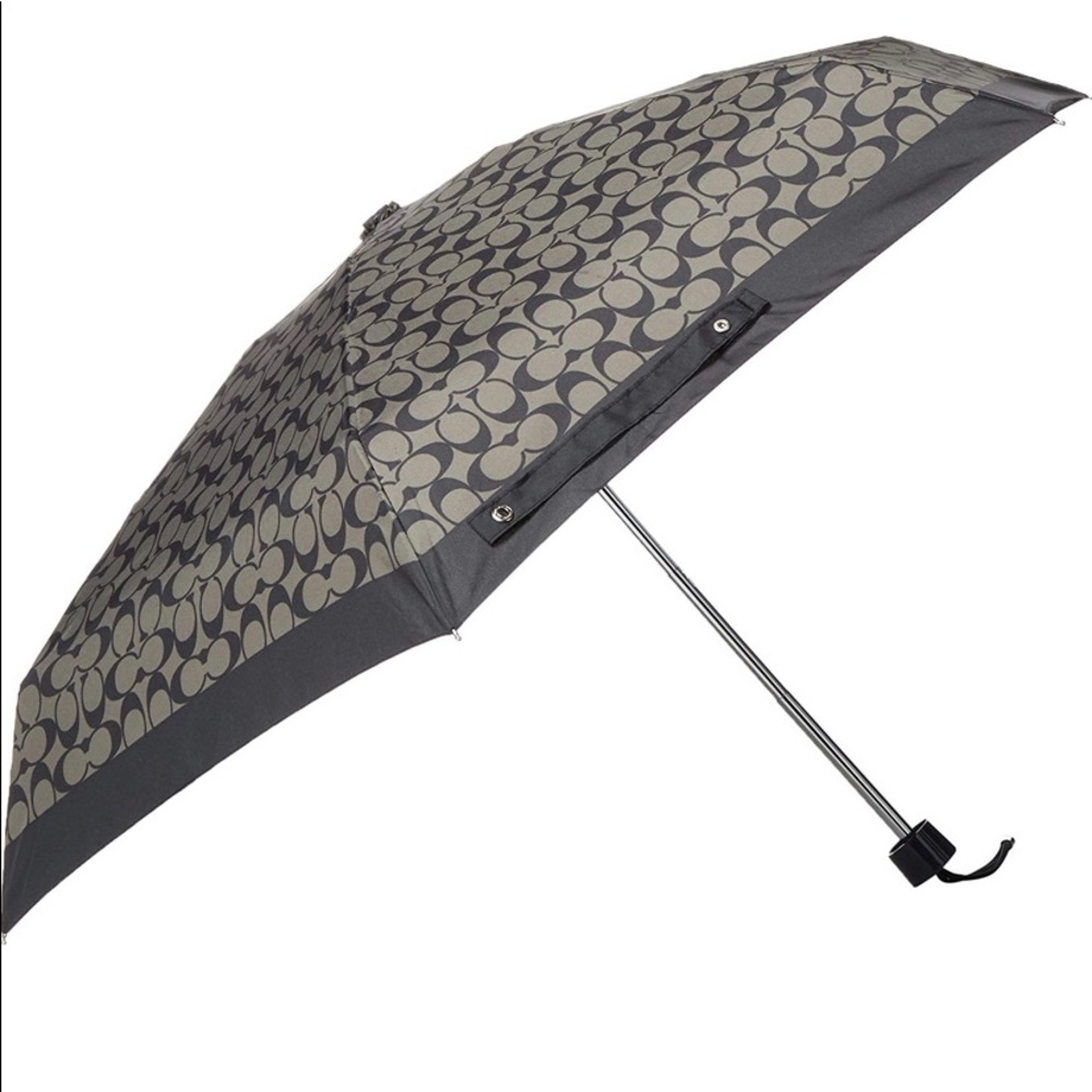 Coach Signature Mini Umbrella